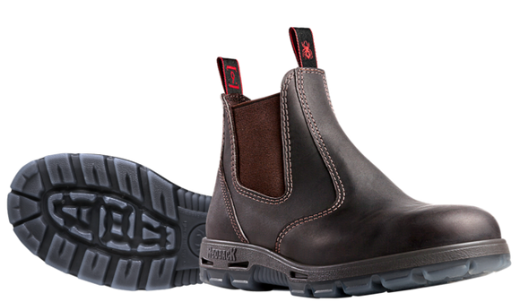 Redback Boot Bobcat Claret Oil Kip Brown Safety Toe