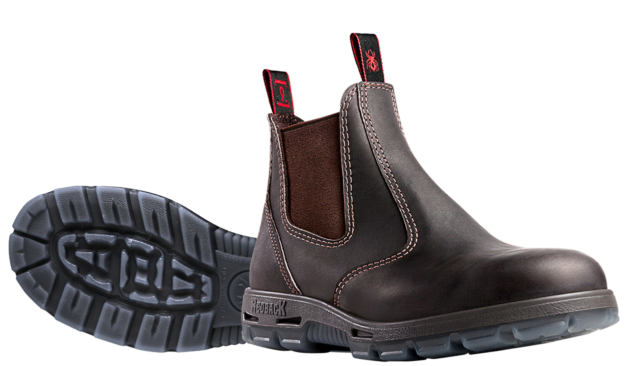 Redback Boot Bobcat Claret Oil Kip Brown