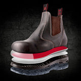 Redback Boot Bobcat Banana Suede Safety Toe